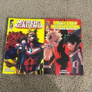 Two Brand New My Hero Mangas